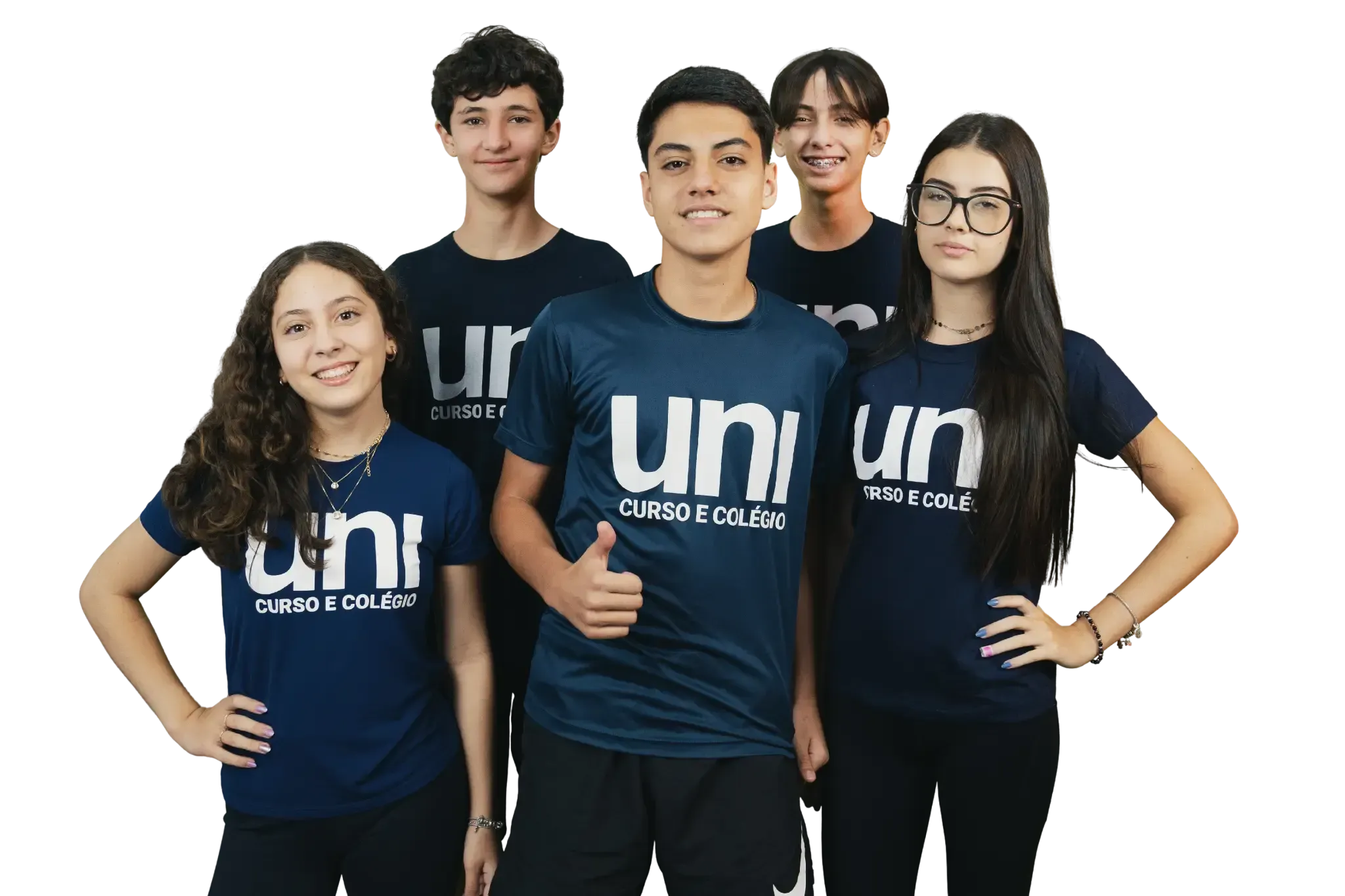Estudantes do Curso e Colégio Uni